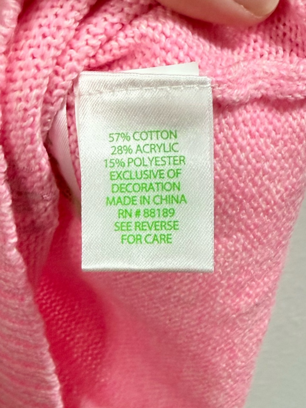 NWT Lilly Pulitzer 'TRUE LOVE' Pippy Sweater in Heathered Conch Shell Pink - Picture 14 of 16